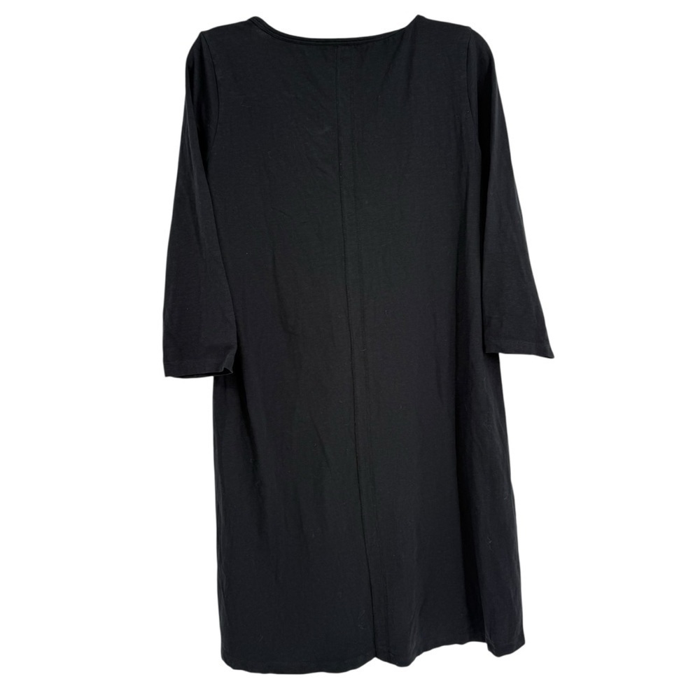 Kate Quinn Little Liam Black Dress Women's Size XS Organic Cotton Pockets - Picture 2 of 7
